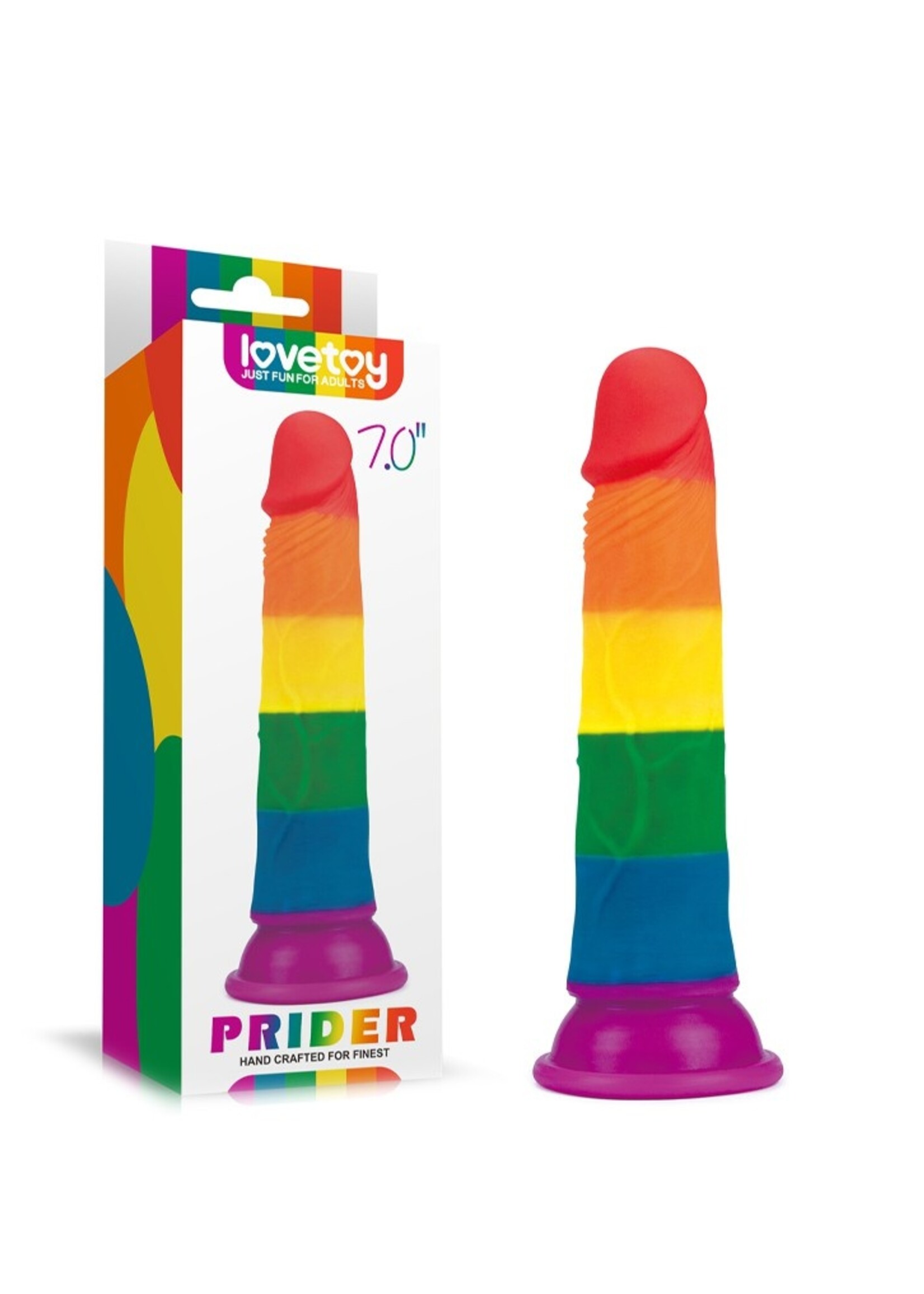 LoveToy Gode Prider 18,5 cm
