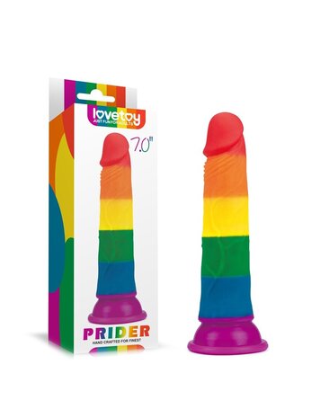 LoveToy Prider dildo - 18,5 cm Ø3,6 cm LoveToy Prider dildo - 18,5 cm Ø3,6 cm