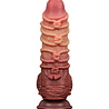 LoveToy LoveToy – Extremer Dildo mit Seilstruktur 24 cm – Braun & Hautfarben LoveToy LoveToy – Extremer Dildo mit Seilstruktur 24 cm – Braun & Hautfarben