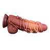 LoveToy LoveToy – Extremer Dildo mit Seilstruktur 24 cm – Braun & Hautfarben LoveToy LoveToy – Extremer Dildo mit Seilstruktur 24 cm – Braun & Hautfarben