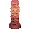 LoveToy LoveToy – Extreme Dildo mit Seilstruktur 26,5 cm – Braun & Nude LoveToy LoveToy – Extreme Dildo mit Seilstruktur 26,5 cm – Braun & Nude