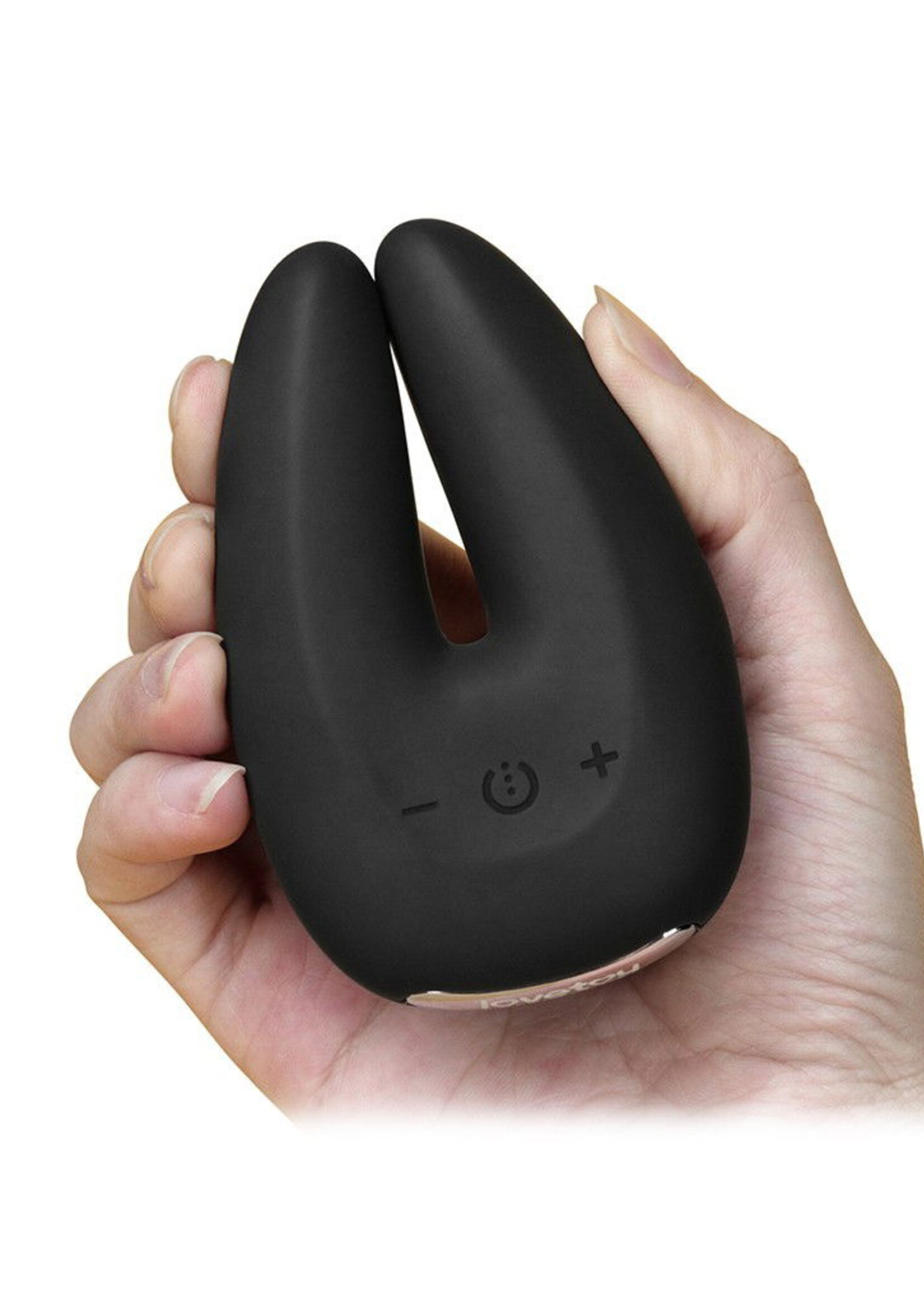 LoveToy O-Sensual Rapture Twin - Vibromasseur clitoridien ou téton - Noir