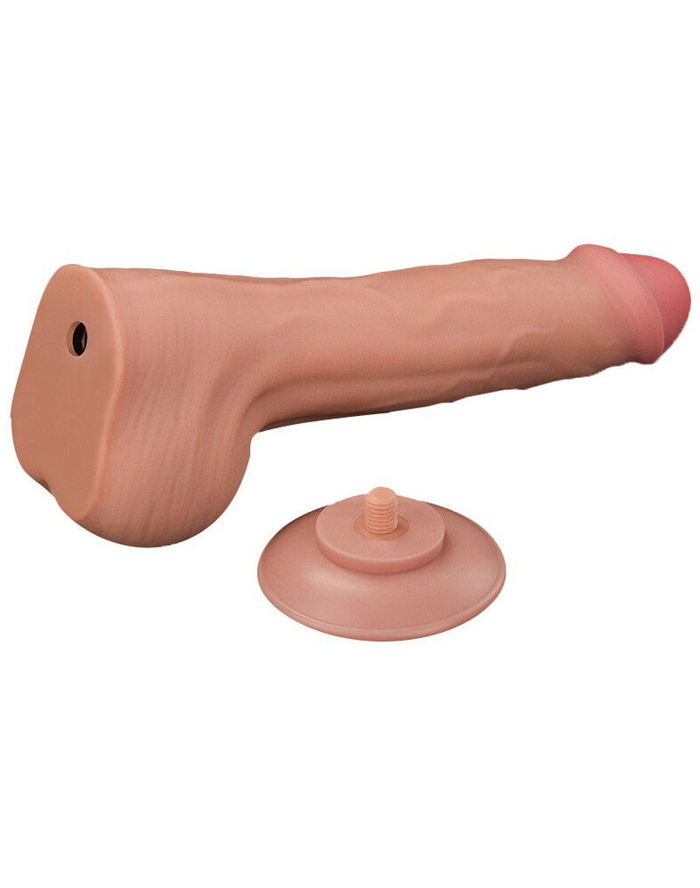 LoveToy Dildo met glijdende huid - Realistische dildo 29 cm Ø5,4 cm