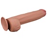 LoveToy Dildo met glijdende huid - Realistische dildo 31 cm Ø6,2 cm