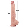 LoveToy Gode coulissant 34 cm - Nude