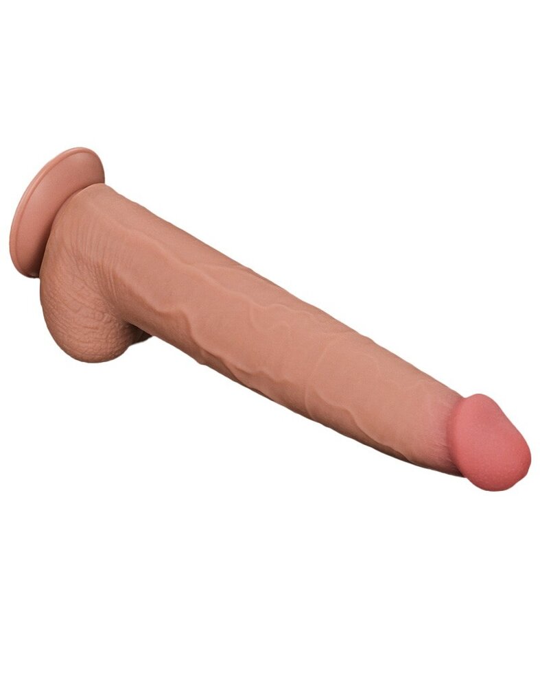 LoveToy Sliding Skin Dildo - Realistischer Dildo 34 cm Ø6,2 cm