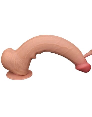 LoveToy Gode coulissant 34 cm - Nude