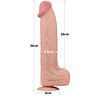 LoveToy Gode coulissant 36 cm - Nude