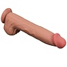 LoveToy Dildo met glijdende huid - Realistische dildo 36 cm Ø6,6 cm