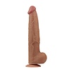 LoveToy Sliding Skin Dildo - Realistischer Dildo 34 cm Ø6,2 cm