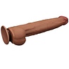 LoveToy Dildo met glijdende huid - Realistische dildo 34 cm Ø6,2 cm