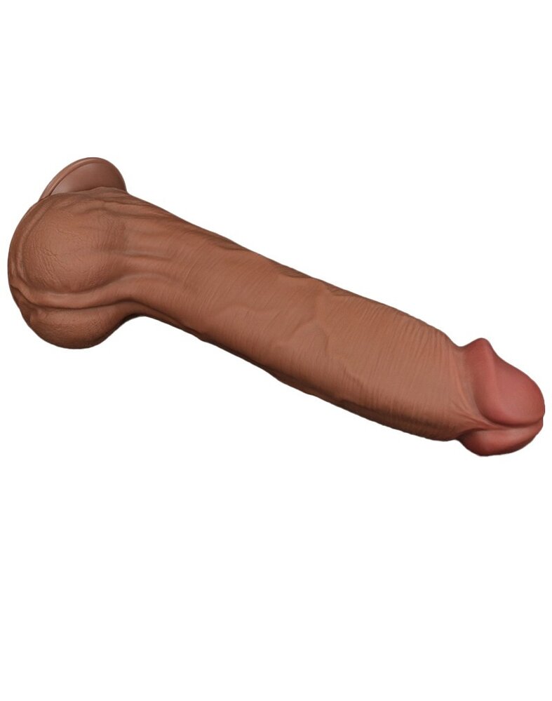 LoveToy Sliding Skin Dildo - Realistischer Dildo 36 cm Ø6,6 cm