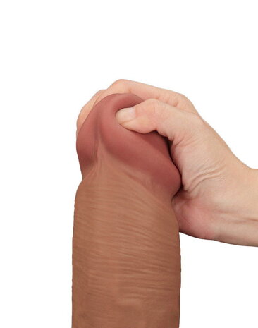 LoveToy Sliding Skin Dildo - Realistischer Dildo 36 cm Ø6,6 cm