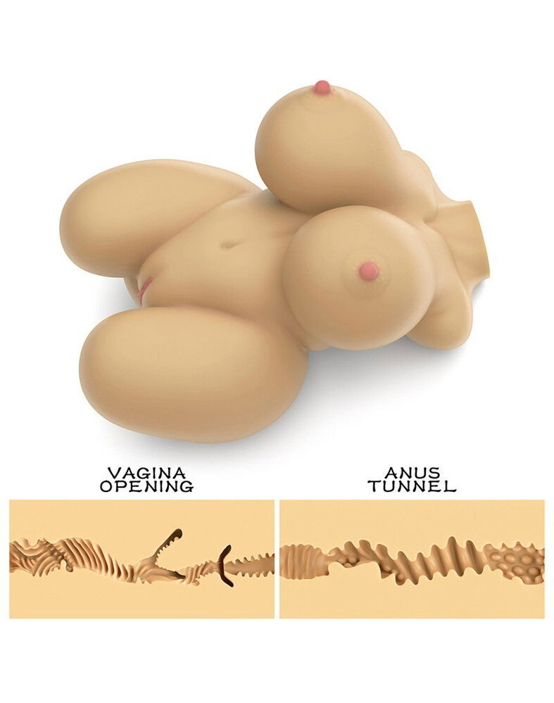 LoveToy Streetgirls 6 - Masturbateur - Beige clair