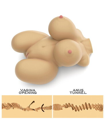 LoveToy Streetgirls 6 - Masturbateur - Beige clair