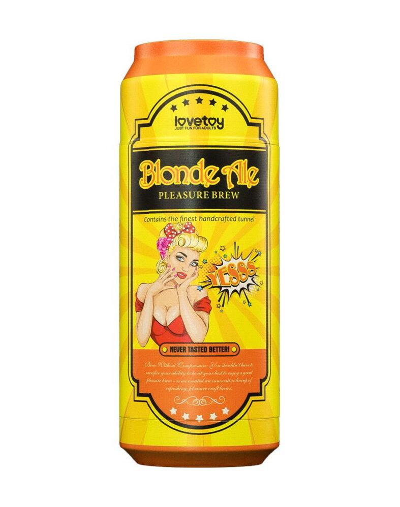 LoveToy Blonde Ale Pleasure Brew – Masturbateur Vagin Réaliste