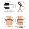 LoveToy LoveToy Easy Strap-On Harness (ohne Dildo) – Schwarz & Weiß LoveToy LoveToy Easy Strap-On Harness (ohne Dildo) – Schwarz & Weiß