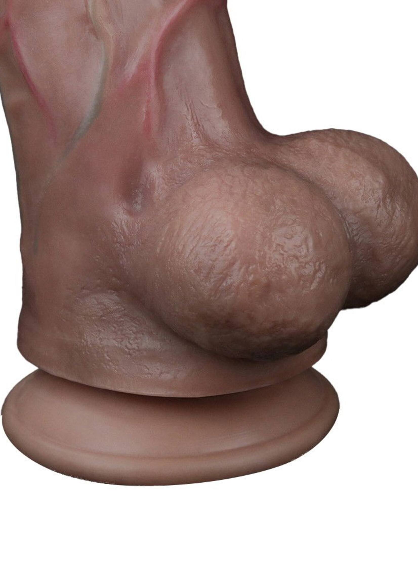 LoveToy Siliconen dildo - Realistische dildo 29,5 cm Ø5,5 cm