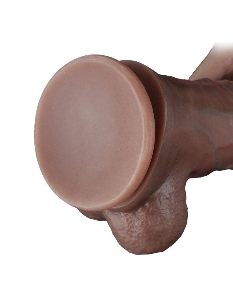 LoveToy Siliconen dildo - Realistische dildo 29,5 cm Ø5,5 cm