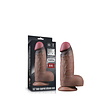 LoveToy LoveToy - Doppelschichtiger Silikondildo XXL 24,6 cm (Ø 7 cm) - Braun LoveToy LoveToy - Doppelschichtiger Silikondildo XXL 24,6 cm (Ø 7 cm) - Braun