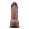 LoveToy LoveToy - Gode double couche en silicone XXL 24,6 cm (Ø 7 cm) - Marron LoveToy LoveToy - Gode double couche en silicone XXL 24,6 cm (Ø 7 cm) - Marron