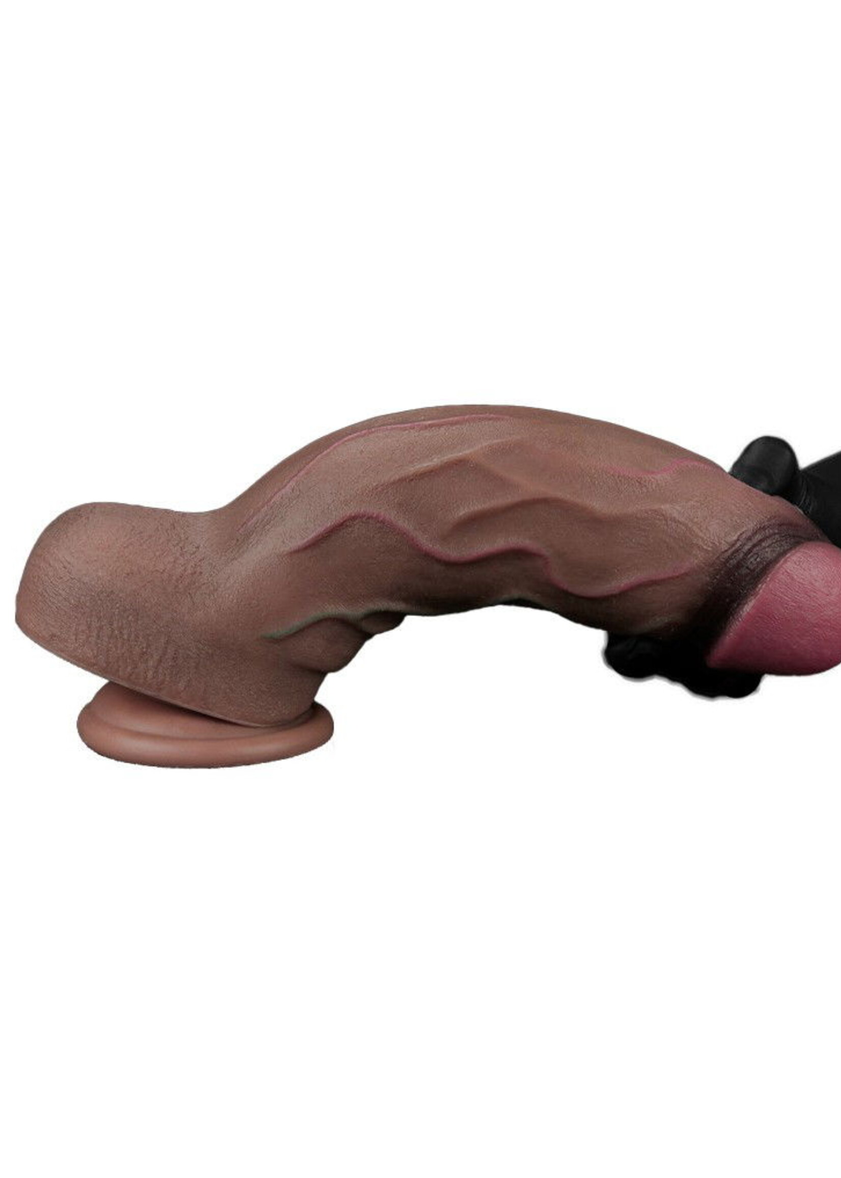LoveToy Silikon Dildo XXL - XXL Dildo 31 cm Ø7,6 cm