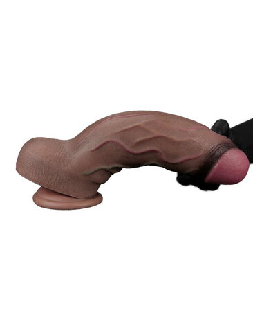 LoveToy Siliconen dildo XXL - XXL dildo 31 cm Ø7,6 cm