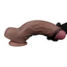 LoveToy LoveToy - Gode double couche en silicone XXL 31 cm (Ø7,6 cm) - Marron LoveToy LoveToy - Gode double couche en silicone XXL 31 cm (Ø7,6 cm) - Marron