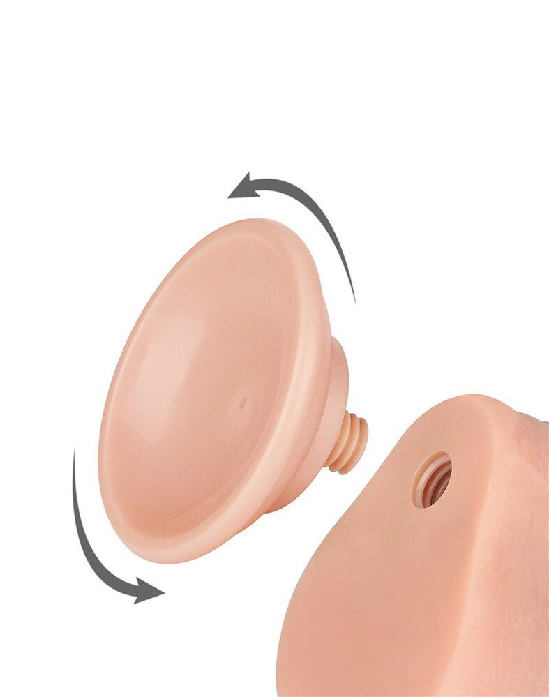 LoveToy Dildo met glijdende huid - Realistische dildo 18,3 cm Ø3,5 cm LoveToy Dildo met glijdende huid - Realistische dildo 18,3 cm Ø3,5 cm