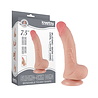 LoveToy Dildo met glijdende huid - Realistische dildo 19,5 cm Ø3,5 cm