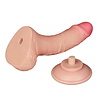 LoveToy Dildo met glijdende huid - Realistische dildo 19,5 cm Ø3,5 cm