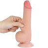 LoveToy Gode coulissant 19,5 cm (Ø 3,6 cm) - Nude