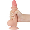 LoveToy Sliding Skin Dildo - Realistischer Dildo 19,5 cm Ø3,6 cm