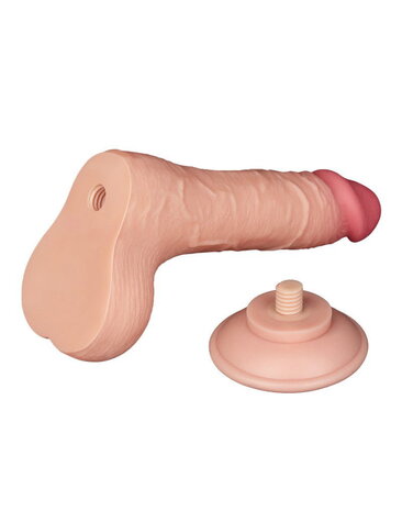LoveToy Gode coulissant 19,5 cm (Ø 3,7 cm) - Nude