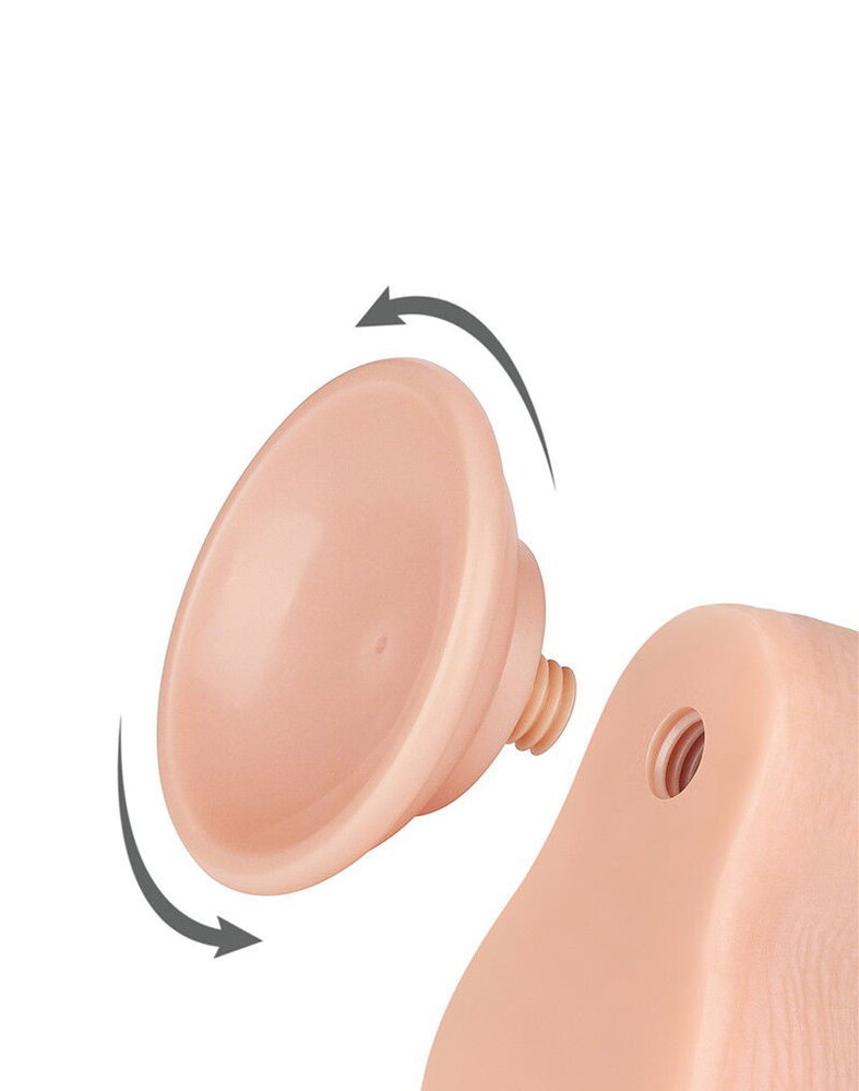 LoveToy Dildo met glijdende huid - Realistische dildo 19,5 cm Ø3,7 cm LoveToy Dildo met glijdende huid - Realistische dildo 19,5 cm Ø3,7 cm