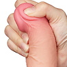 LoveToy Sliding Skin Dildo - Realistischer Dildo 19,5 cm Ø3,7 cm