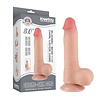 LoveToy Dildo met glijdende huid - Realistische dildo 20 cm Ø 3,9 cm LoveToy Dildo met glijdende huid - Realistische dildo 20 cm Ø 3,9 cm