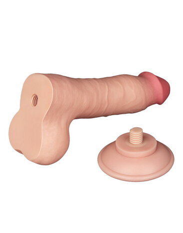 LoveToy Dildo met glijdende huid - Realistische dildo 20 cm Ø 3,9 cm LoveToy Dildo met glijdende huid - Realistische dildo 20 cm Ø 3,9 cm