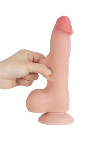 LoveToy Dildo met glijdende huid - Realistische dildo 20 cm Ø 3,9 cm LoveToy Dildo met glijdende huid - Realistische dildo 20 cm Ø 3,9 cm