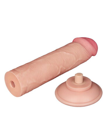 LoveToy Sliding Skin Dildo - Realistischer Dildo 20 cm Ø 3,8 cm