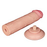 LoveToy Dildo met glijdende huid - Realistische dildo 20 cm Ø 3,8 cm