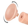 LoveToy Gode coulissant 20 cm (Ø 3,8 cm) - Nude
