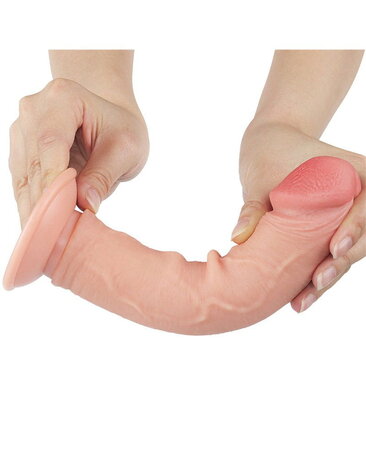 LoveToy Gode coulissant 20 cm (Ø 3,8 cm) - Nude