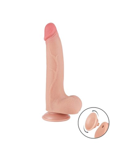 LoveToy Sliding Skin Dildo - Realistischer Dildo 20 cm Ø 4 cm