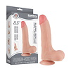 LoveToy Dildo met glijdende huid - Realistische dildo 22 cm Ø 4,3 cm