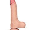 LoveToy Dildo met glijdende huid - Realistische dildo 22 cm Ø 4,3 cm