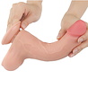 LoveToy Gode coulissant 22 cm (Ø 4,3 cm) - Nude