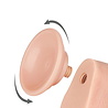LoveToy LoveToy - Sliding Skin Dildo 22 cm (Ø 3.7 cm) - Nude LoveToy LoveToy - Sliding Skin Dildo 22 cm (Ø 3.7 cm) - Nude