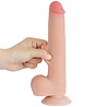 LoveToy Gode coulissant 22 cm (Ø 3,7 cm) - Nude