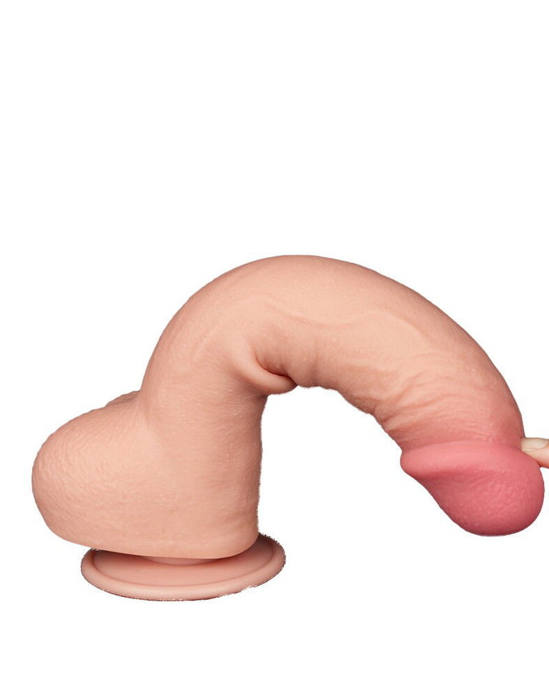 LoveToy Gode coulissant 24 cm (Ø 4,3 cm) - Nude